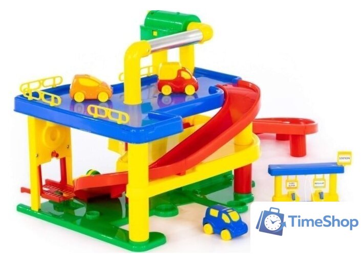 Паркинг Полесье Гараж №1 с автомобилями 37824 - Изображение №2 — Интернет-магазин Time-Shop