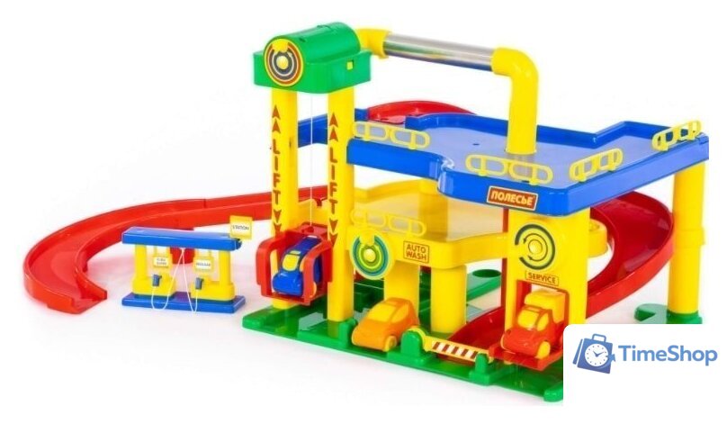 Паркинг Полесье Гараж №1 с автомобилями 37824 - Изображение №1 — Интернет-магазин Time-Shop