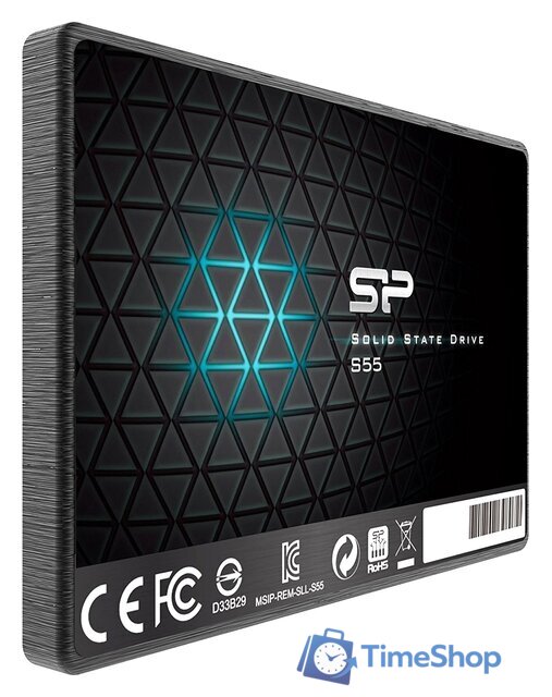 SSD Silicon-Power Slim S55 480GB SP480GBSS3S55S25 - Изображение №2 — Интернет-магазин Time-Shop