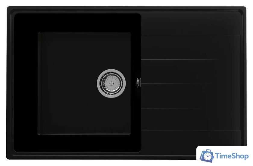 Кухонная мойка Ulgran Quartz Prima 780-07 (уголь) - Изображение №1 — Интернет-магазин Time-Shop