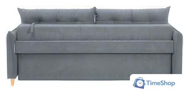 Диван Krones Цезарь 3 (велюр, графит) - Изображение №5 — Интернет-магазин Time-Shop