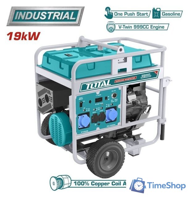 Бензиновый генератор Total TP1200006 - Изображение №2 — Интернет-магазин Time-Shop