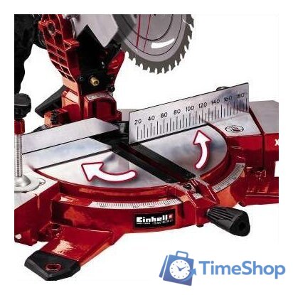 Торцовочная пила Einhell TE-MS 18/210 Li-Solo (без АКБ) - Изображение №3 — Интернет-магазин Time-Shop