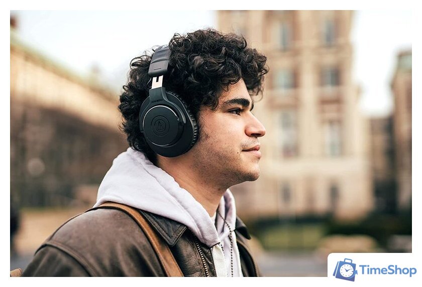 Наушники Audio-Technica ATH-M20xBT (черный) - Изображение №8 — Интернет-магазин Time-Shop