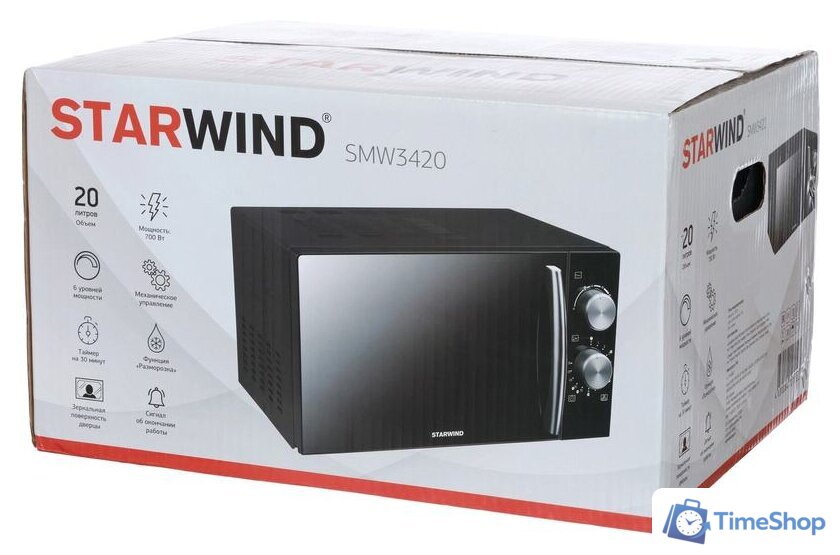 Микроволновая печь StarWind SMW3420 - Изображение №8 — Интернет-магазин Time-Shop