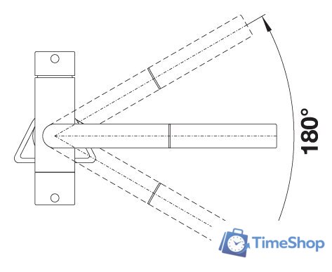 Смеситель Blanco Fontas-S II (черный матовый) - Изображение №2 — Интернет-магазин Time-Shop