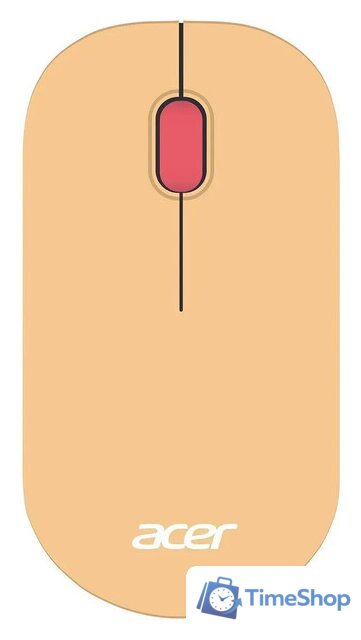 Мышь Acer OMR205 (бежевый/розовый) - Изображение №1 — Интернет-магазин Time-Shop