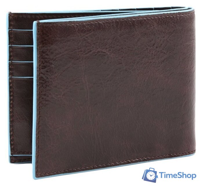 Кошелек Piquadro Blue Square PU1240B2/MO - Изображение №2 — Интернет-магазин Time-Shop