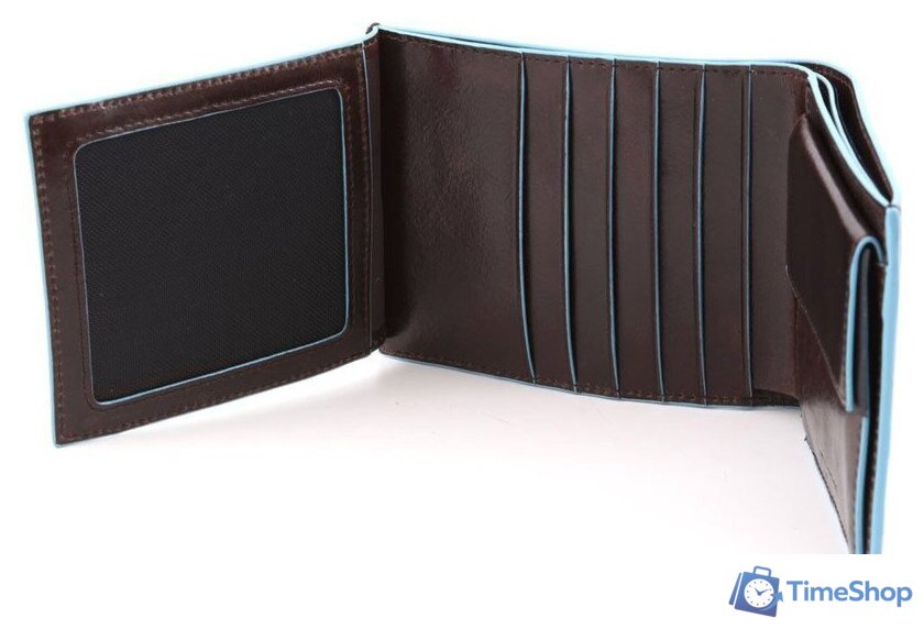 Кошелек Piquadro Blue Square PU1240B2/MO - Изображение №5 — Интернет-магазин Time-Shop