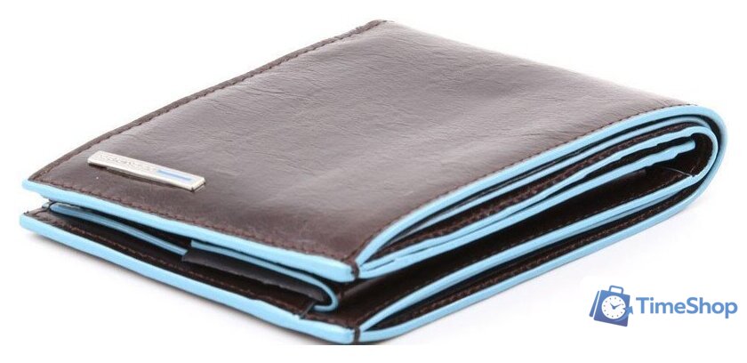 Кошелек Piquadro Blue Square PU1240B2/MO - Изображение №3 — Интернет-магазин Time-Shop