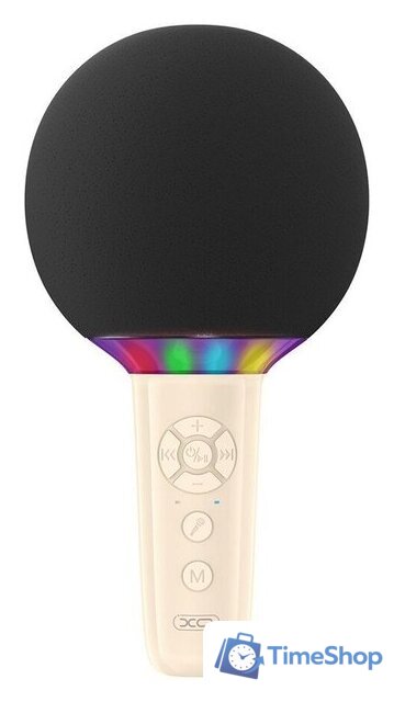 Bluetooth-микрофон XO BE50 (бежевый) - Изображение №1 — Интернет-магазин Time-Shop