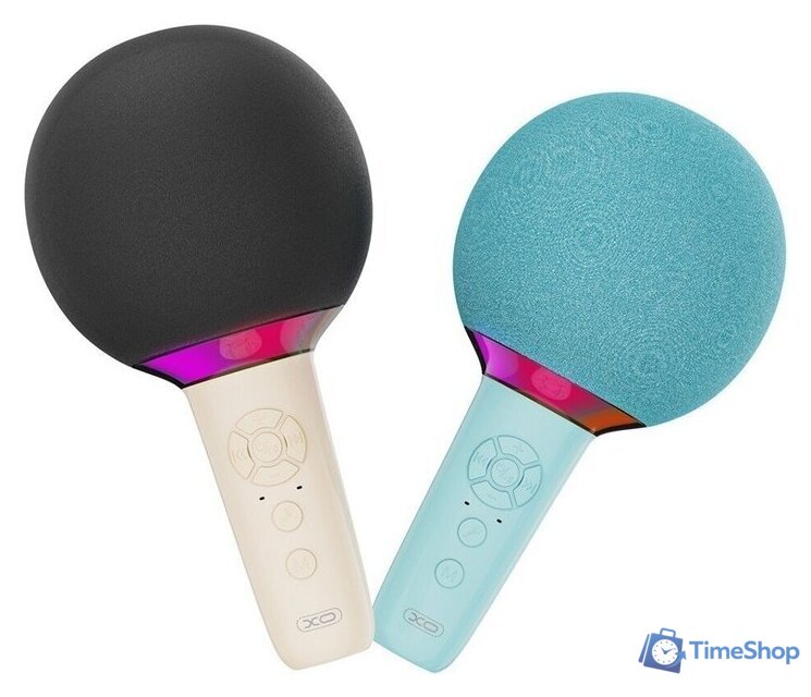 Bluetooth-микрофон XO BE50 (бежевый) - Изображение №3 — Интернет-магазин Time-Shop