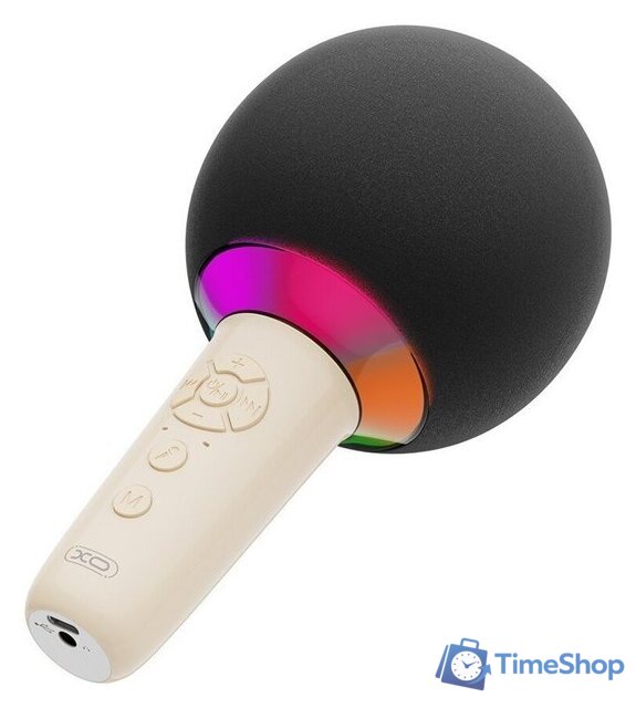 Bluetooth-микрофон XO BE50 (бежевый) - Изображение №2 — Интернет-магазин Time-Shop