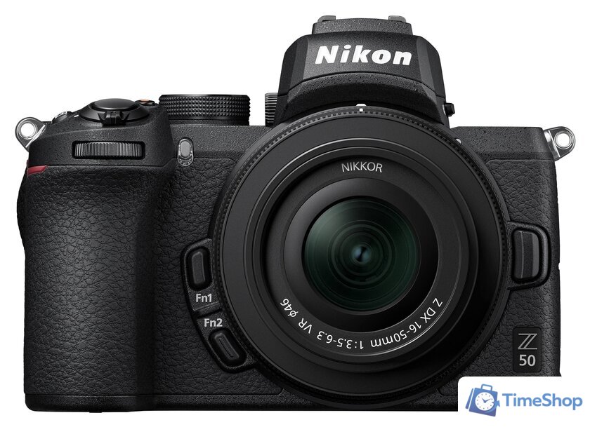 Беззеркальный фотоаппарат Nikon Z50 Kit 16-50mm + FTZ Adapter - Изображение №1 — Интернет-магазин Time-Shop