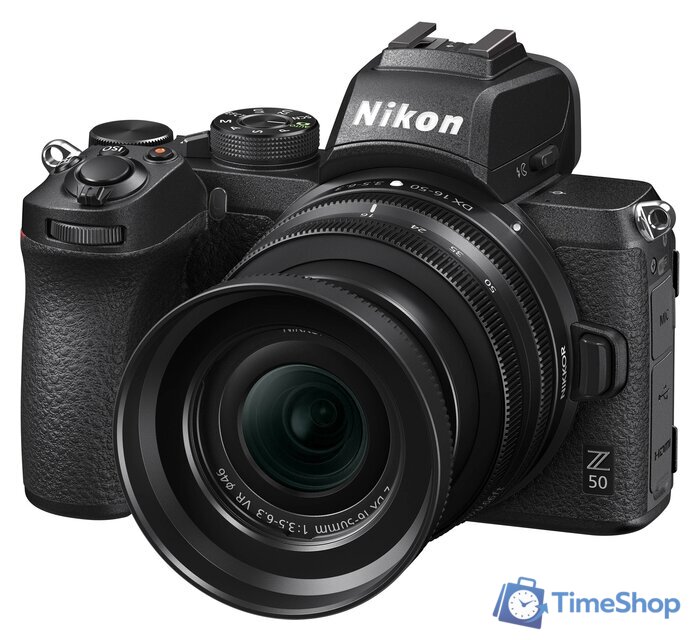 Беззеркальный фотоаппарат Nikon Z50 Kit 16-50mm + FTZ Adapter - Изображение №13 — Интернет-магазин Time-Shop
