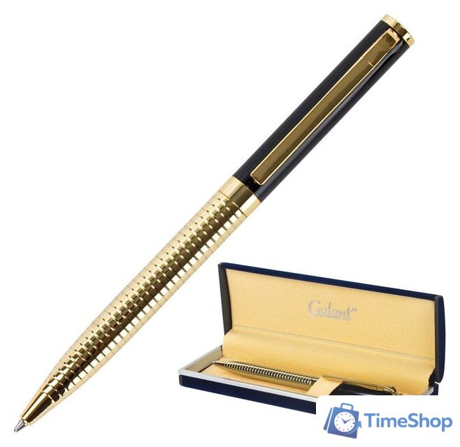 Ручка шариковая Galant Black Melbourne 141356 (синий) - Изображение №1 — Интернет-магазин Time-Shop
