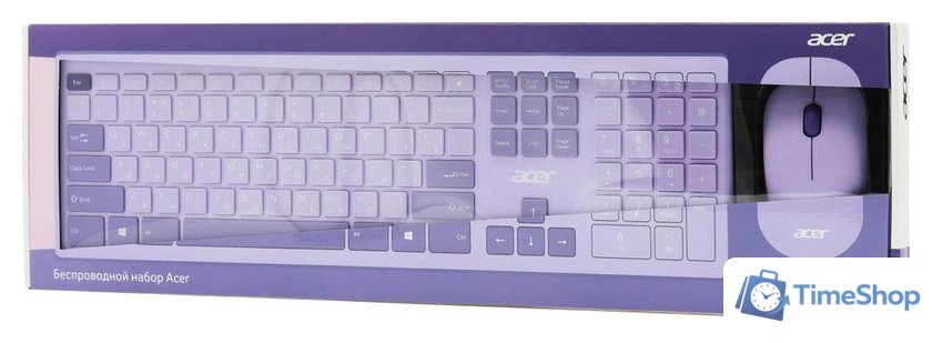 Офисный набор Acer OCC205 (сиреневый/фиолетовый) - Изображение №13 — Интернет-магазин Time-Shop