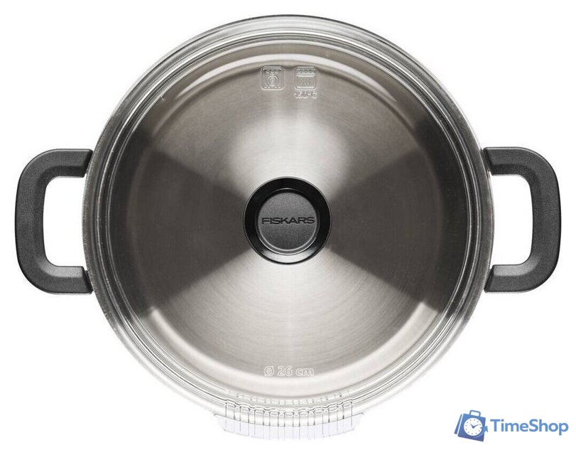 Кастрюля Fiskars Functional Form 1072318 - Изображение №3 — Интернет-магазин Time-Shop