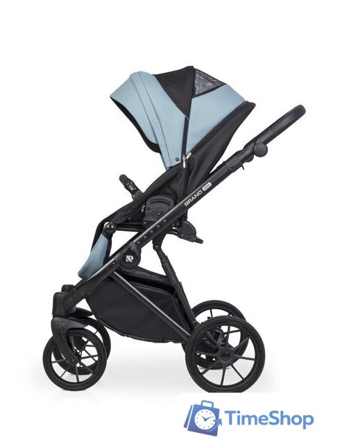 Универсальная коляска Riko Brano Pro (3 в 1, blue 02) - Изображение №8 — Интернет-магазин Time-Shop