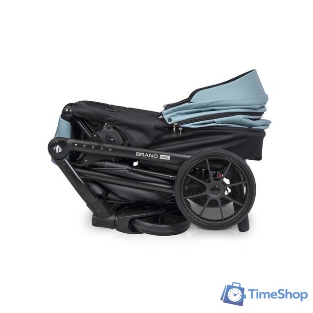 Универсальная коляска Riko Brano Pro (3 в 1, blue 02) - Изображение №2 — Интернет-магазин Time-Shop