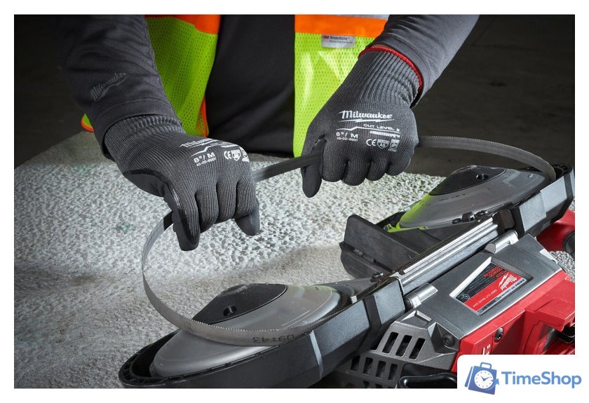 Нитриловые перчатки Milwaukee Cut level 5/E 9/L 4932471425 - Изображение №2 — Интернет-магазин Time-Shop