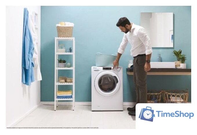 Стирально-сушильная машина Candy CSOW 4965TWE/1-S - Изображение №5 — Интернет-магазин Time-Shop