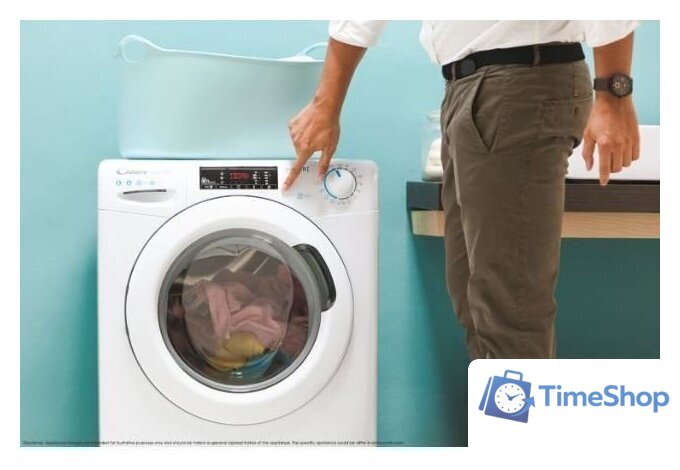 Стирально-сушильная машина Candy CSOW 4965TWE/1-S - Изображение №8 — Интернет-магазин Time-Shop