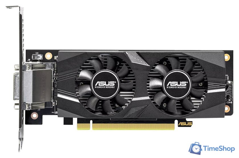 Видеокарта ASUS Dual GeForce RTX 3050 LP BRK OC Edition 6GB GDDR6 RTX3050-O6G-LP-BRK - Изображение №1 — Интернет-магазин Time-Shop