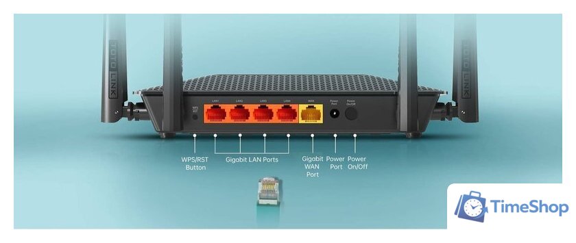 Wi-Fi роутер Totolink X2000R - Изображение №2 — Интернет-магазин Time-Shop