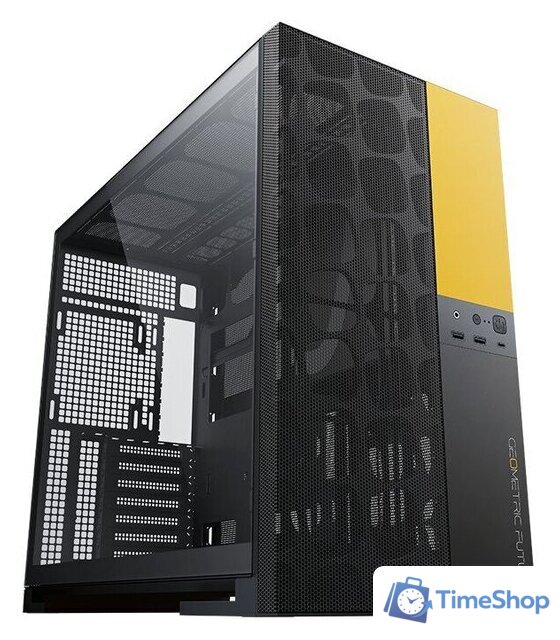 Корпус Geometric Future Model 5 Vent (черный/желтый) - Изображение №2 — Интернет-магазин Time-Shop