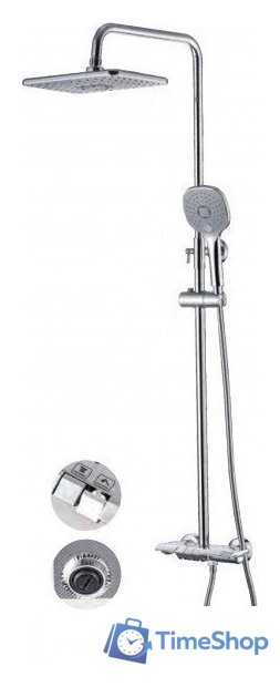 Душевая система  Ledeme L2418 - Изображение №2 — Интернет-магазин Time-Shop