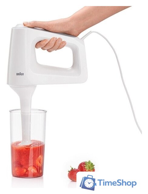 Миксер Braun HM 3107 WH Weiss - Изображение №10 — Интернет-магазин Time-Shop