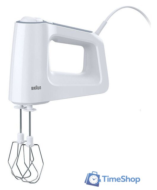 Миксер Braun HM 3107 WH Weiss - Изображение №2 — Интернет-магазин Time-Shop
