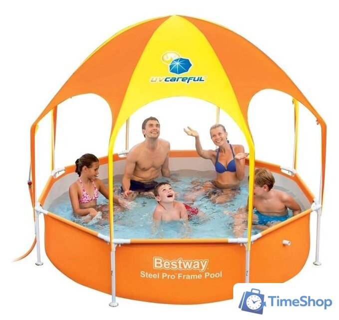 Каркасный бассейн Bestway 56432 (244х51) - Изображение №1 — Интернет-магазин Time-Shop