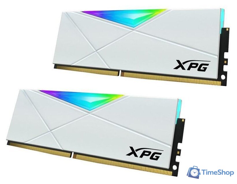 Оперативная память ADATA XPG Spectrix D50 RGB 2x16GB DDR4 PC4-25600 AX4U320016G16A-DW50 - Изображение №2 — Интернет-магазин Time-Shop