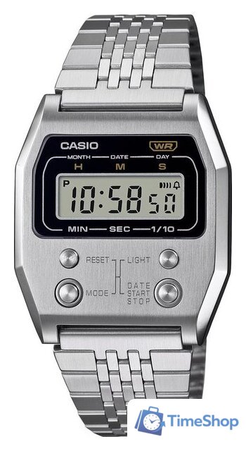 Наручные часы Casio Vintage A1100D-1 - Изображение №1 — Интернет-магазин Time-Shop