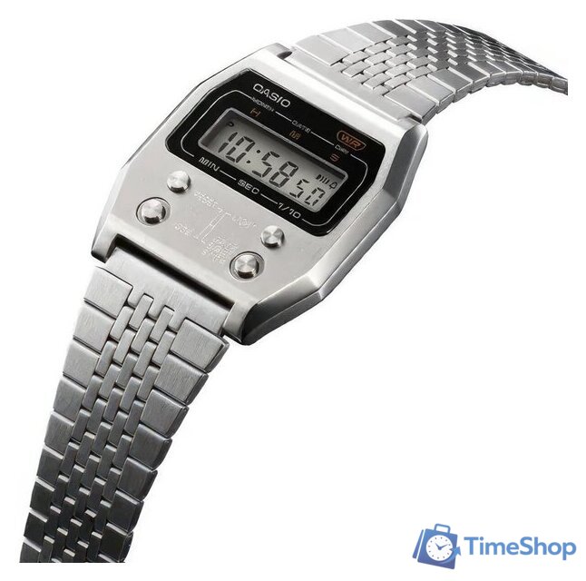 Наручные часы Casio Vintage A1100D-1 - Изображение №4 — Интернет-магазин Time-Shop
