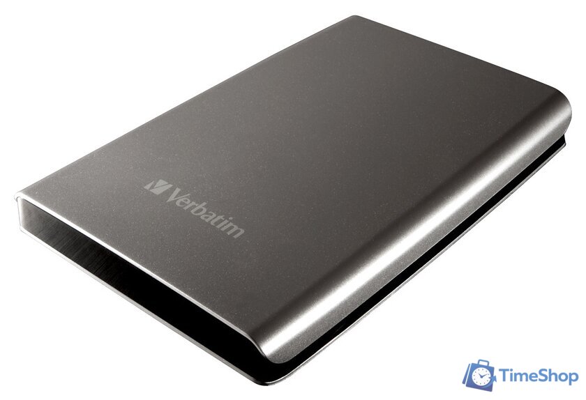 Внешний накопитель Verbatim Store 'n' Go 1TB 53071 (серебристый) - Изображение №1 — Интернет-магазин Time-Shop