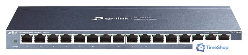 Неуправляемый коммутатор TP-Link TL-SG116 - Изображение №1 — Интернет-магазин Time-Shop
