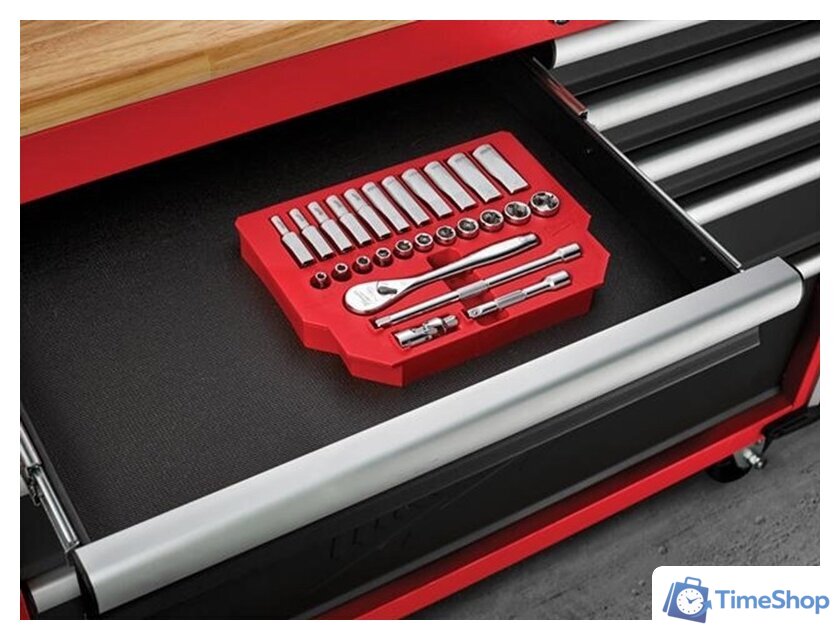 Набор трещотка с головками Milwaukee 4932464945 (32 предмета) - Изображение №3 — Интернет-магазин Time-Shop