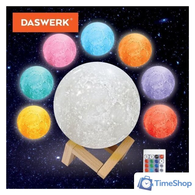 Ночник Daswerk Лунная ночь 237952 - Изображение №2 — Интернет-магазин Time-Shop
