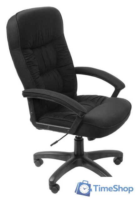 Офисное кресло Бюрократ T-9908AXSN-BLACK (ткань, черный) - Изображение №1 — Интернет-магазин Time-Shop