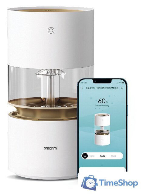 Увлажнитель воздуха SmartMi Humidifier Rainforest CJJSQ06ZM (международная версия) - Изображение №2 — Интернет-магазин Time-Shop
