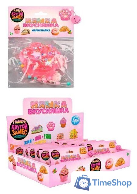 Сквиш 1toy Крутой замес Няшка-вкусняшка мармелапка Т25384 - Изображение №1 — Интернет-магазин Time-Shop