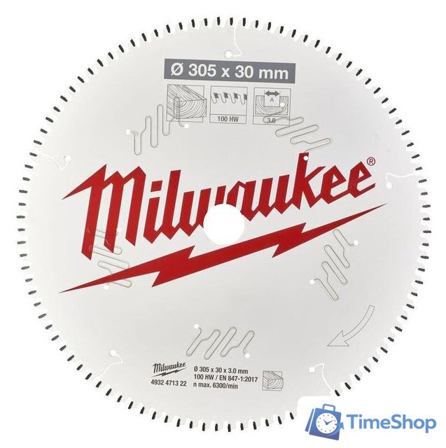 Пильный диск Milwaukee 4932471322 - Изображение №1 — Интернет-магазин Time-Shop