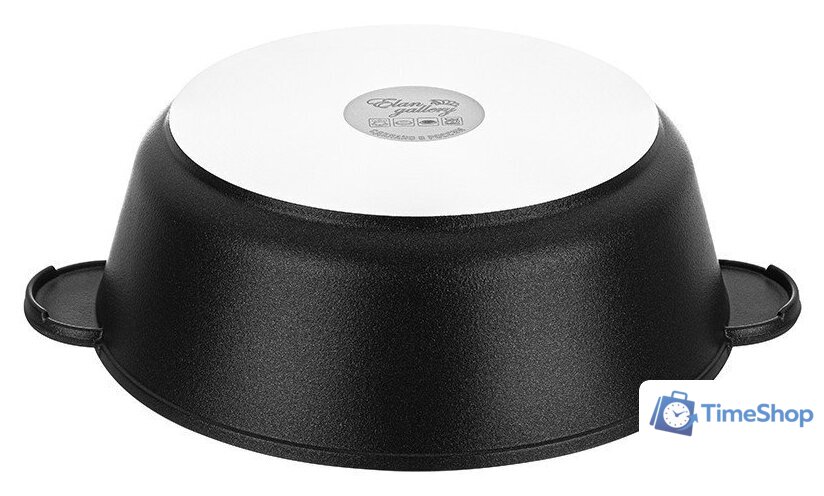 Жаровня Elan Gallery Гармония вкуса 120655 (черный оникс) - Изображение №2 — Интернет-магазин Time-Shop