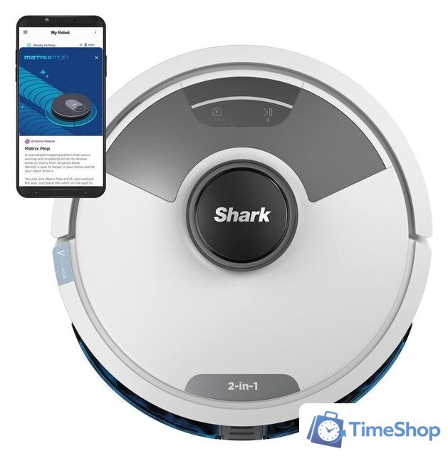 Робот-пылесос Shark Matrix Plus RV2620WDEUWH - Изображение №1 — Интернет-магазин Time-Shop