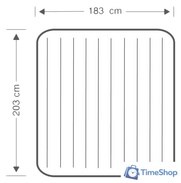 Надувной матрас Intex 64755 - Изображение №4 — Интернет-магазин Time-Shop