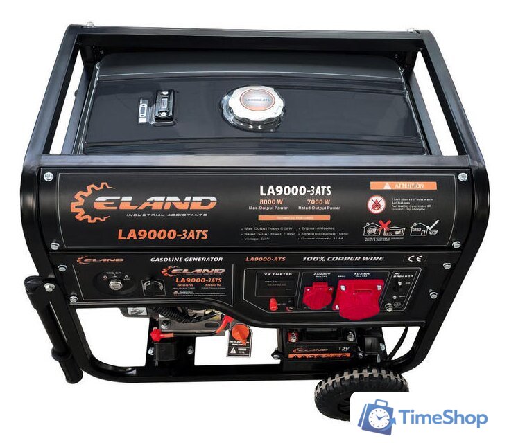Бензиновый генератор ELAND LA9000-3-ATS - Изображение №3 — Интернет-магазин Time-Shop