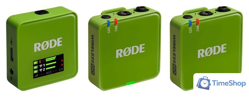 Радиосистема RODE Wireless GO Gen 3 (зеленый) - Изображение №1 — Интернет-магазин Time-Shop